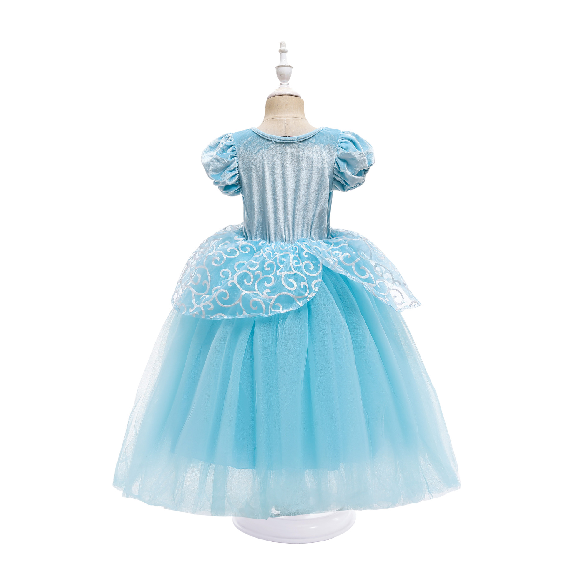 Prinzessin Kleid blau 116