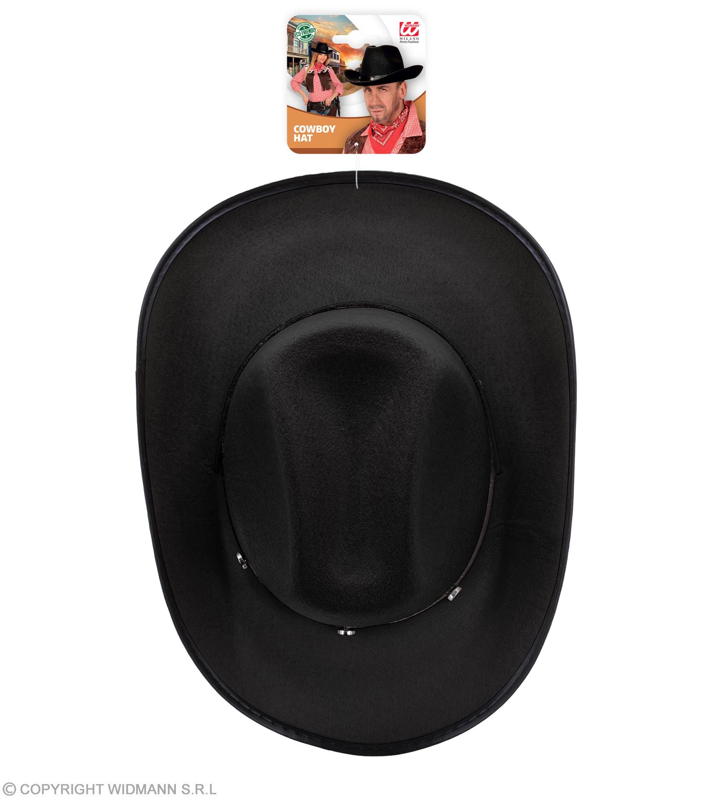 Cowboy Hut schwarz f.Erwachsene