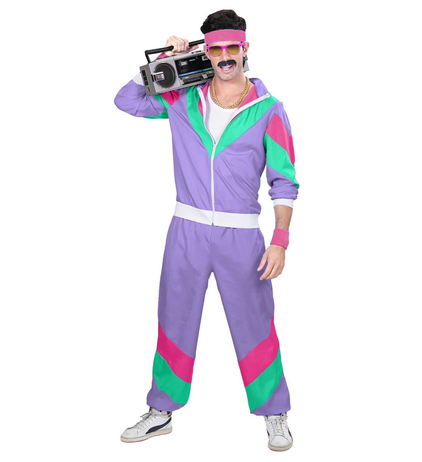 80er Jahre Trainings Anzug LARGE für Damen und Herren