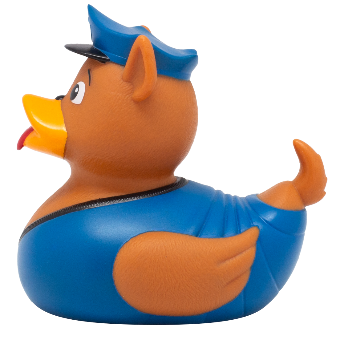 Polizeihund  Badeente ca. 8,5cm