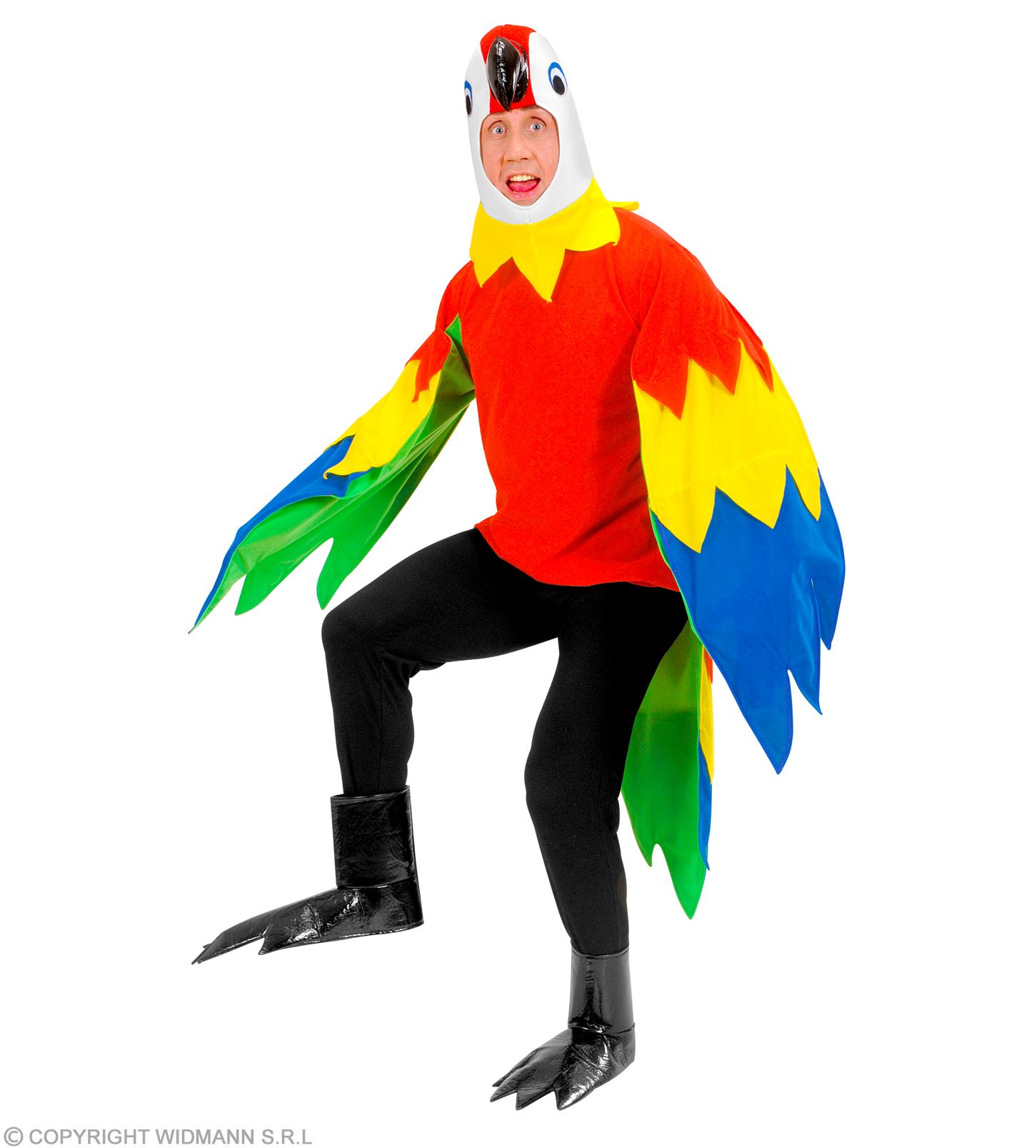 Papagei Kostüm   MEDIUM für Erwachsene