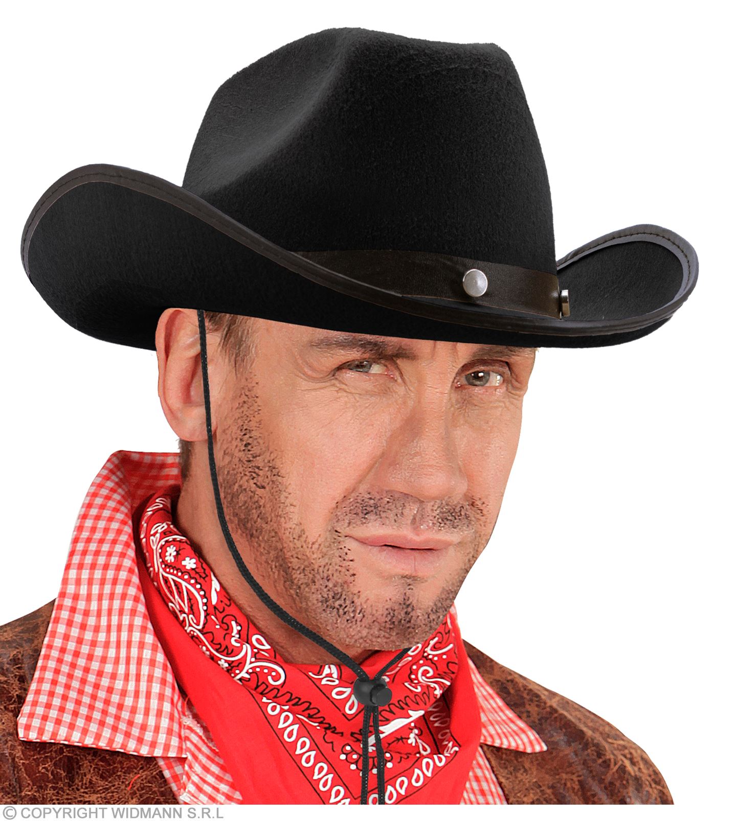 Cowboy Hut schwarz f.Erwachsene