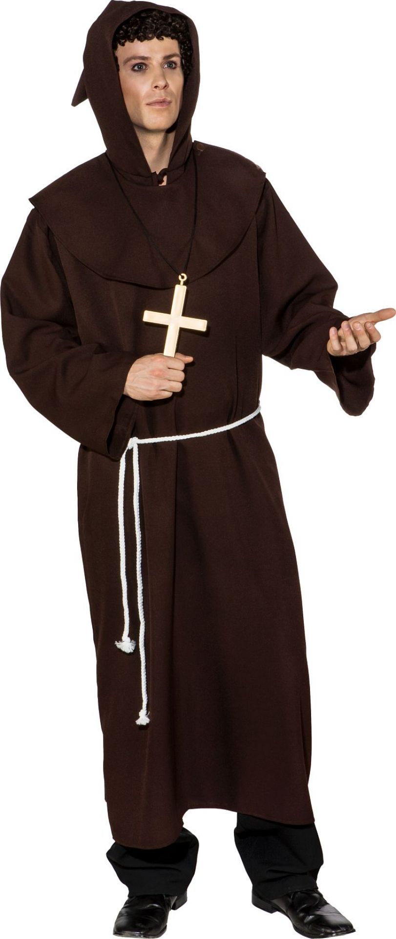 Mönch Kutte braun Größe 58