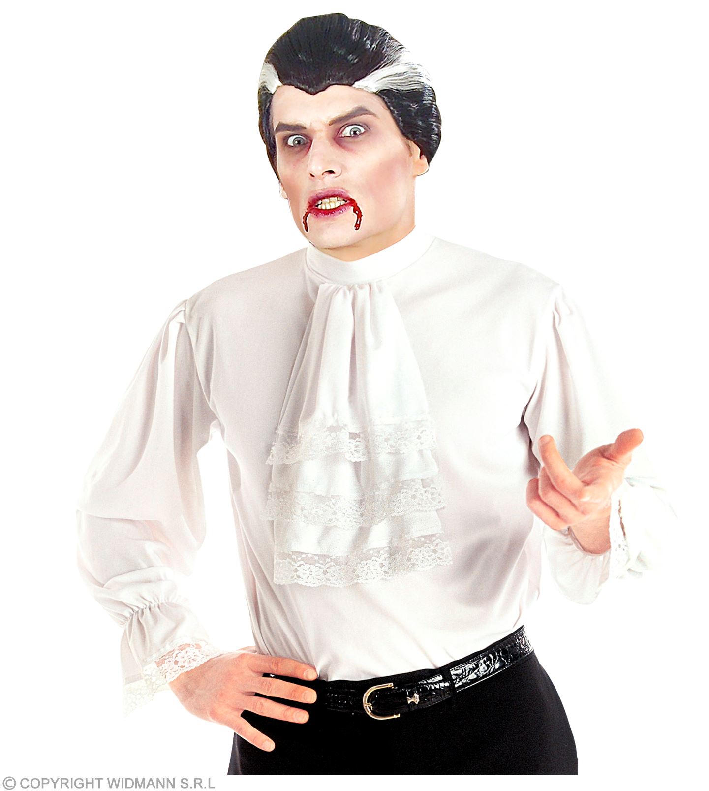 Hemd weiss XL mit Jabot