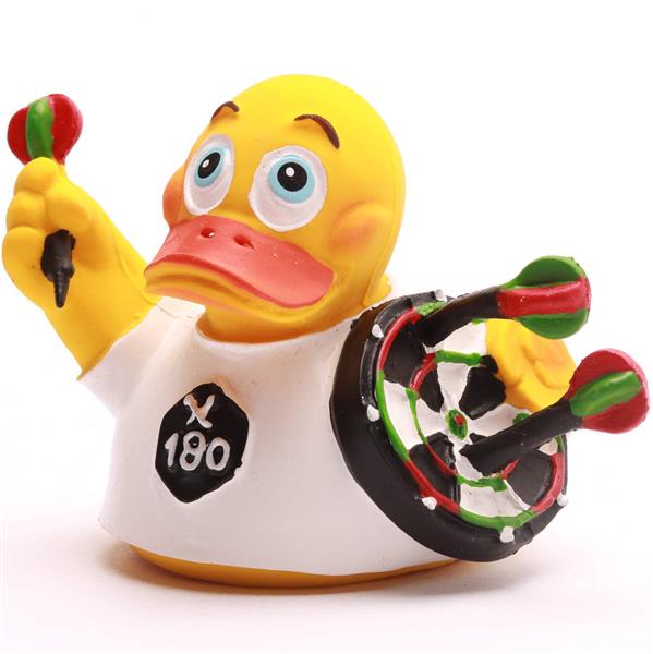 Dagobert Darts Ente aus Naturkautschuk