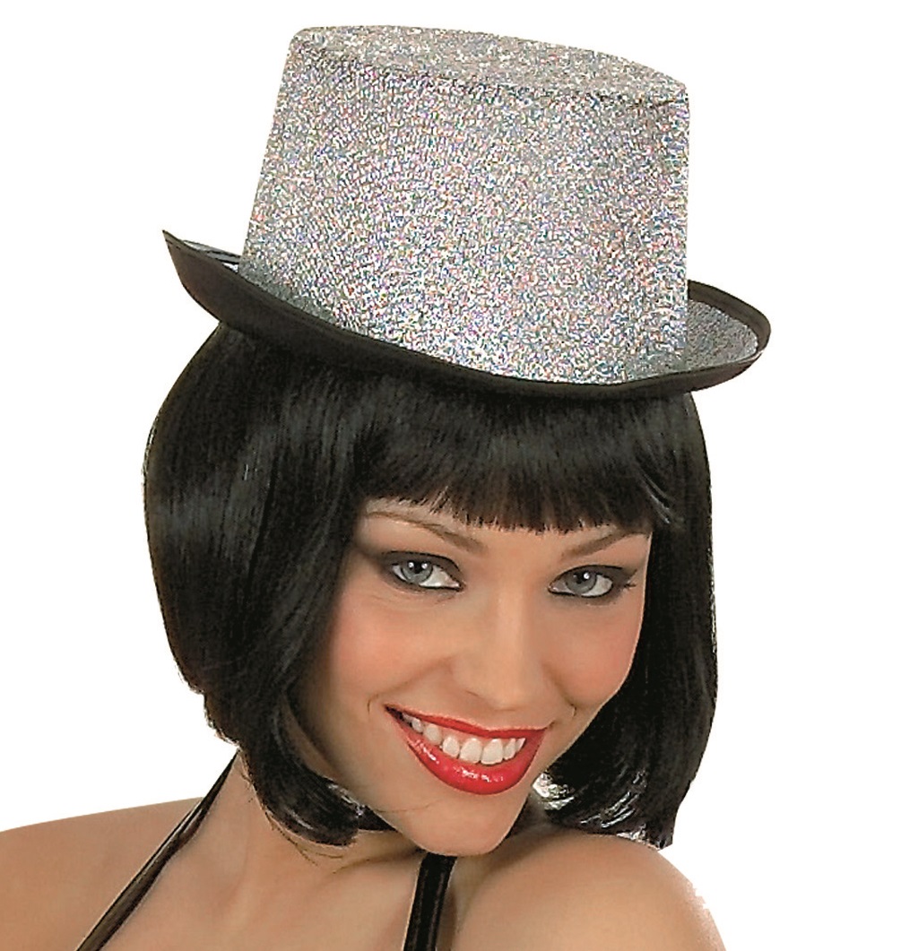 Zylinder silber-lurex