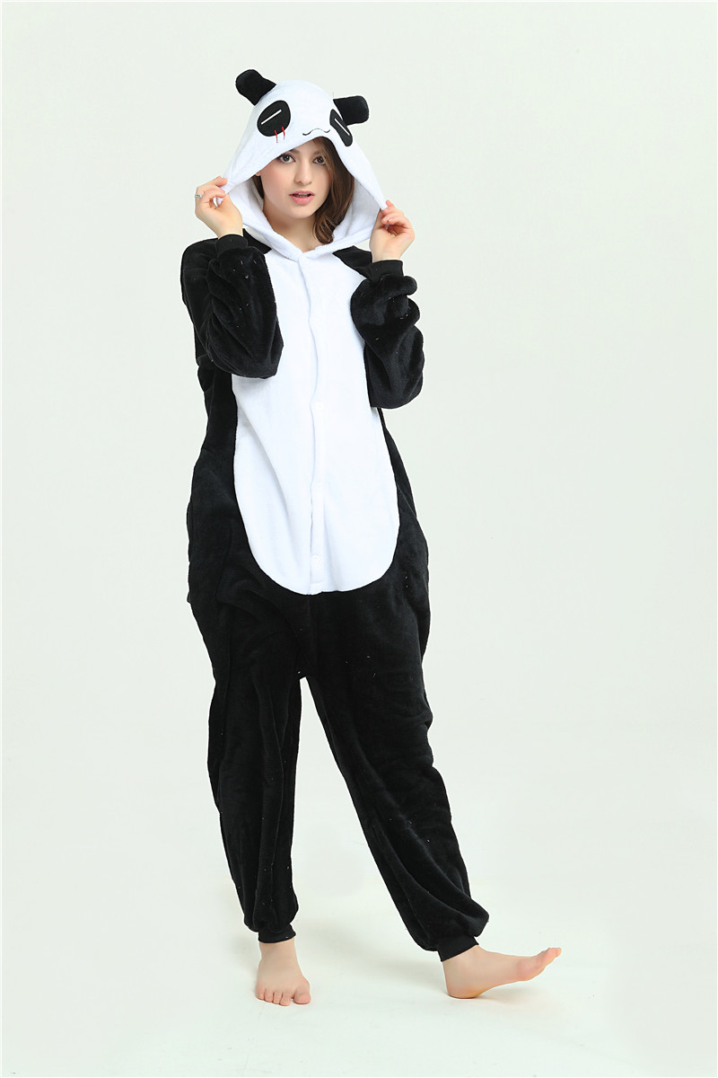 Panda Bär Overall  XS  für Erwachsene