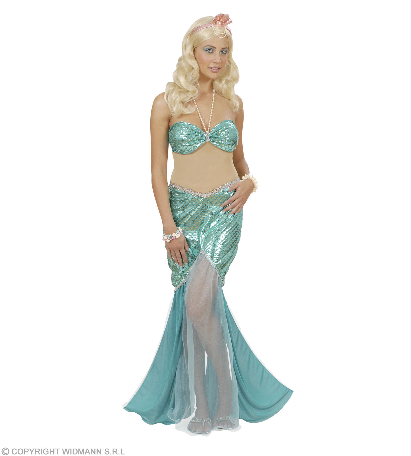 Nixe Meerjungfrau Kleid MEDIUM