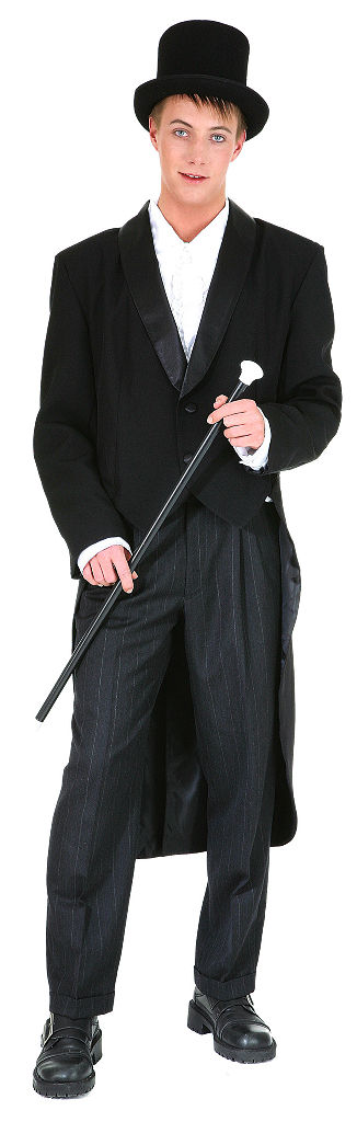 Frack schw. m.Futter  Gr. 56/58