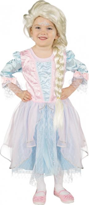 Prinzessin Kleid hellblau-rosa