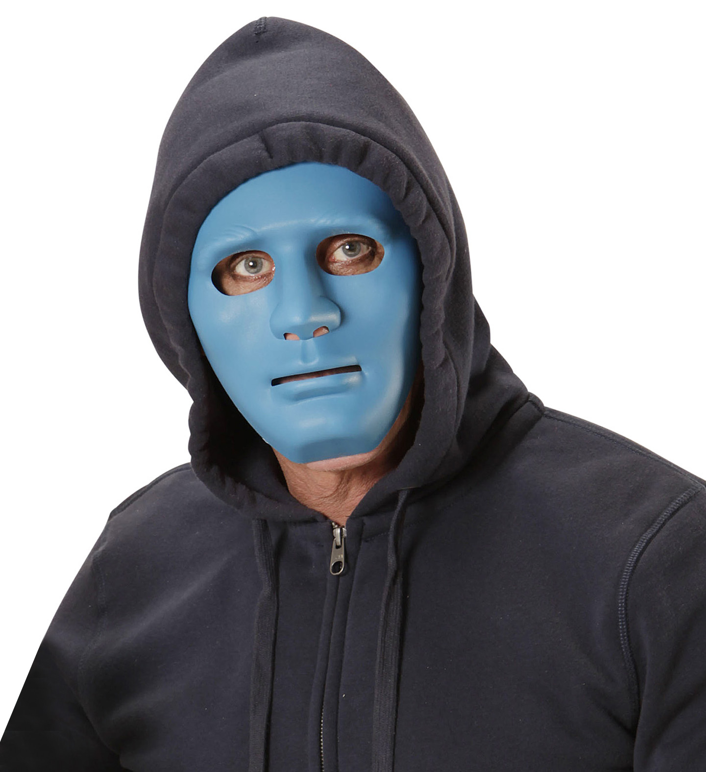 Maske ganzes Gesicht blau