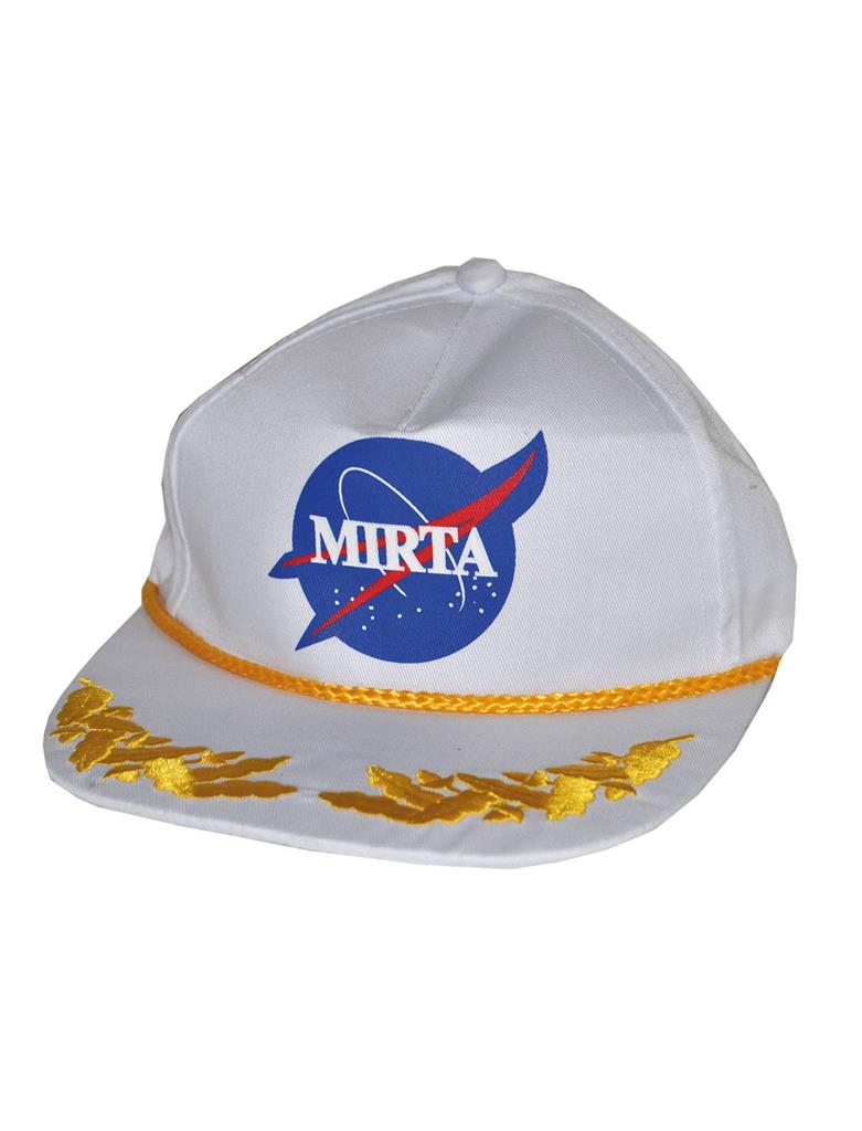 Astronauten Kappe weiß