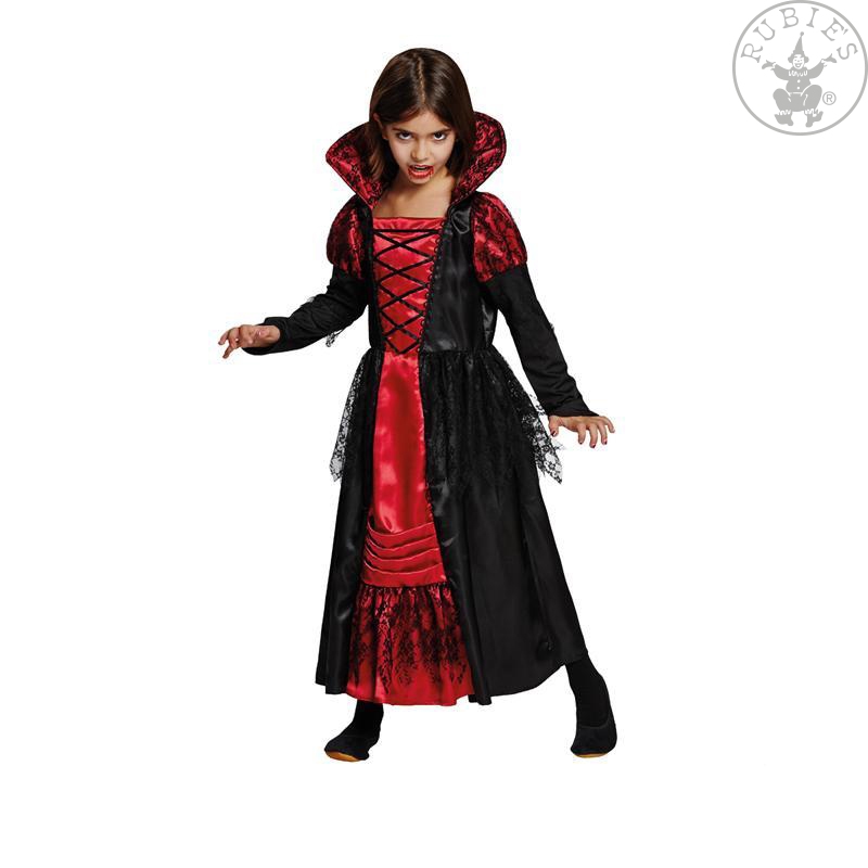 Vampir Prinzessin Kleid Größe 128