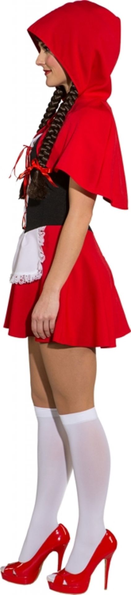 Rotkäppchen  Kleid m.Cape  Gr. 38