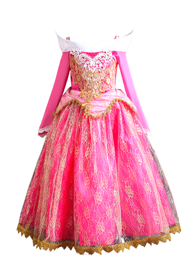 Beauty Princess Gr. 128 Kleid rosa-gold