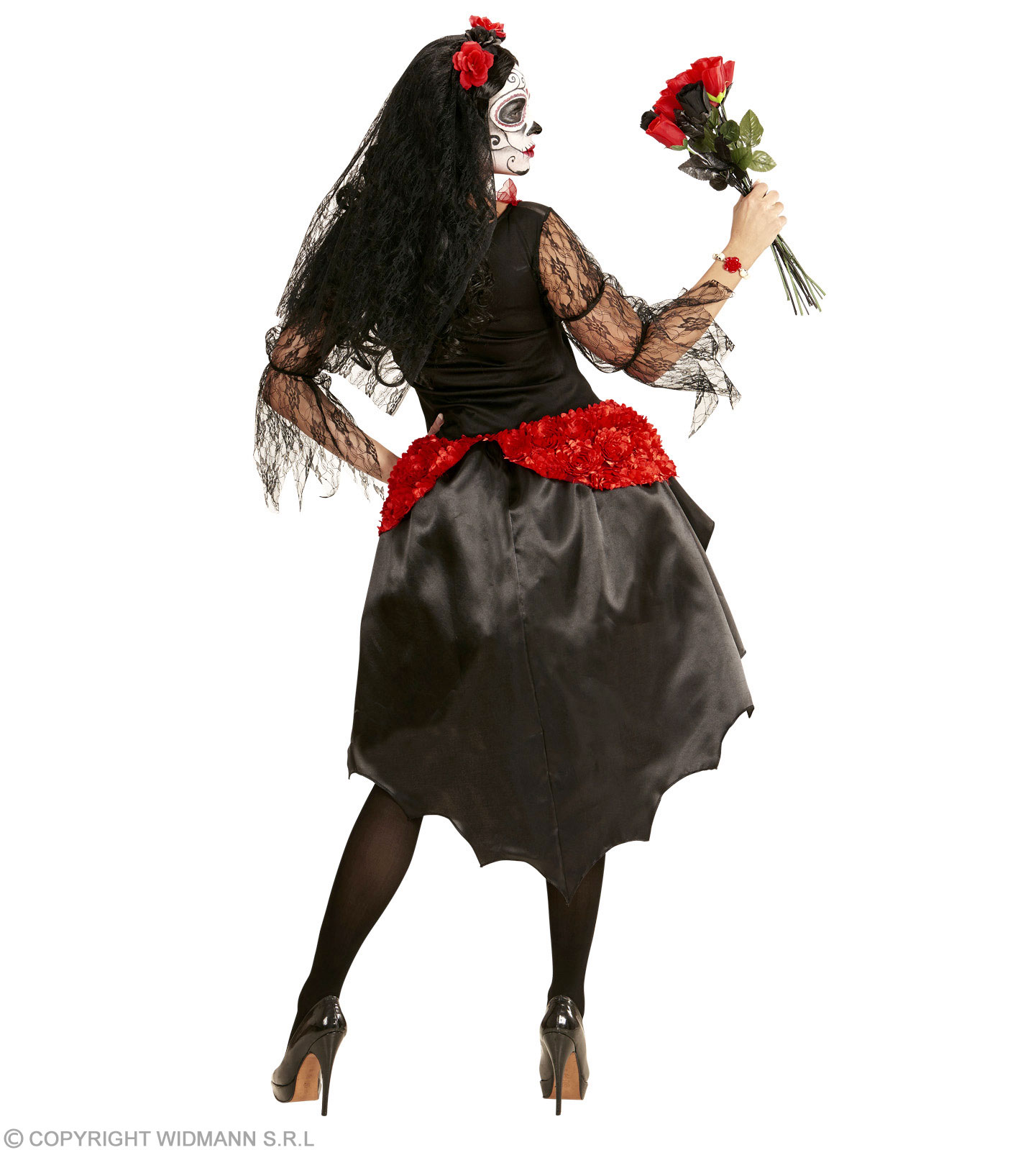 Kleid Braut dia de los Muertos M