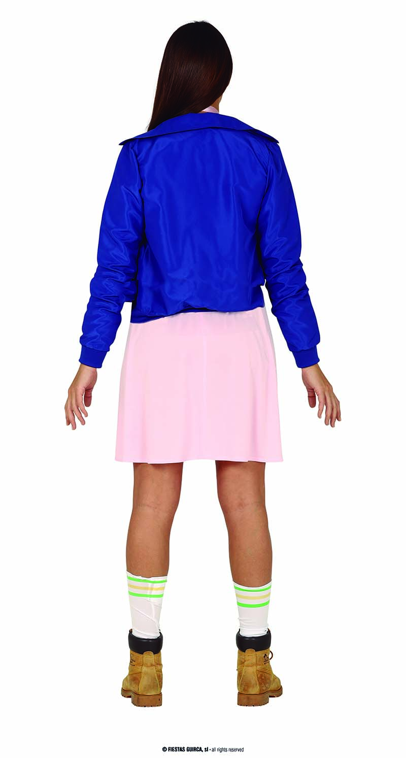 Telepatihic Girl 38/40 M rosa Kleid/blaue Jacke