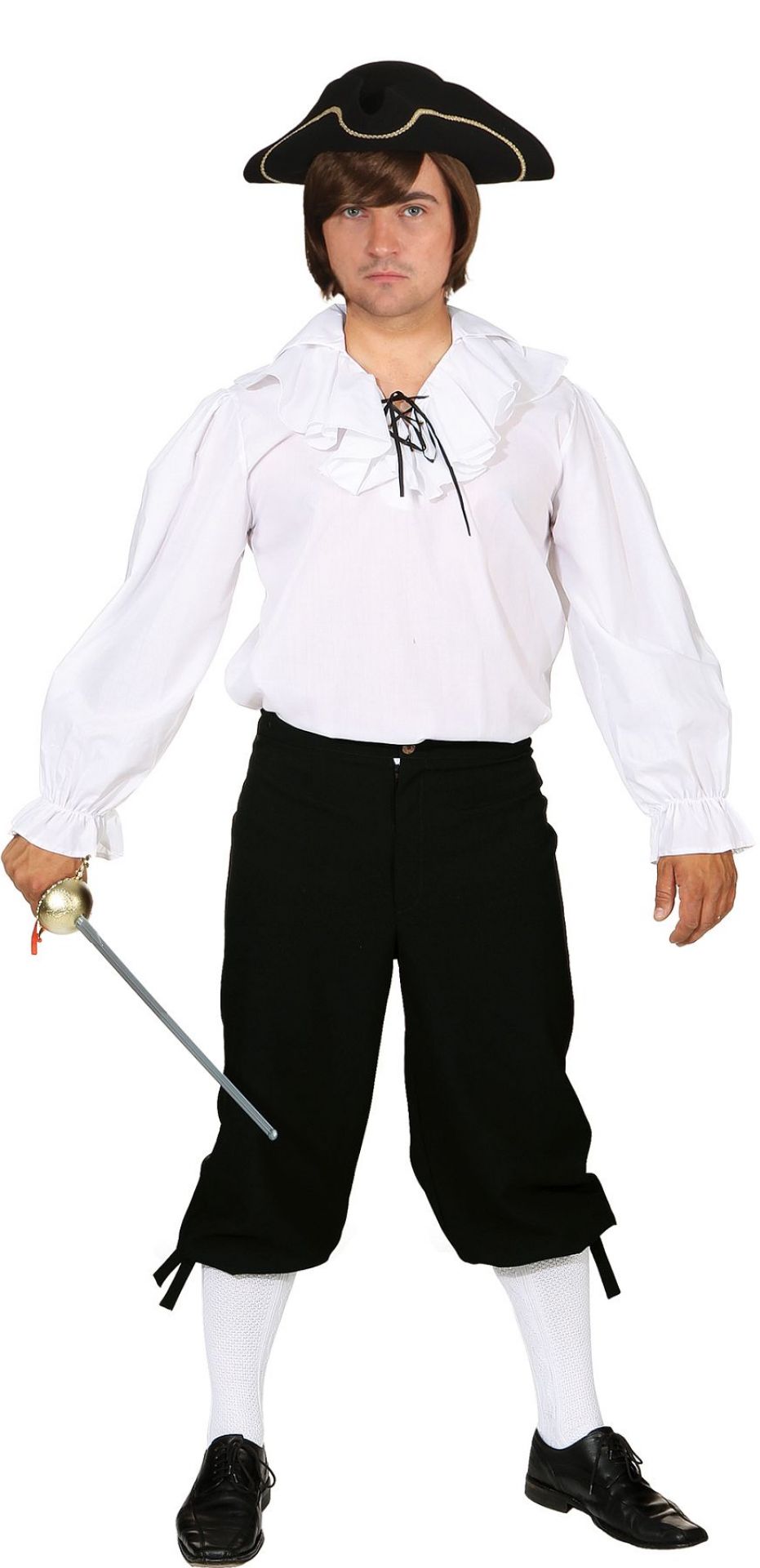 Kniebundhose schwarz  Gr. 46/48