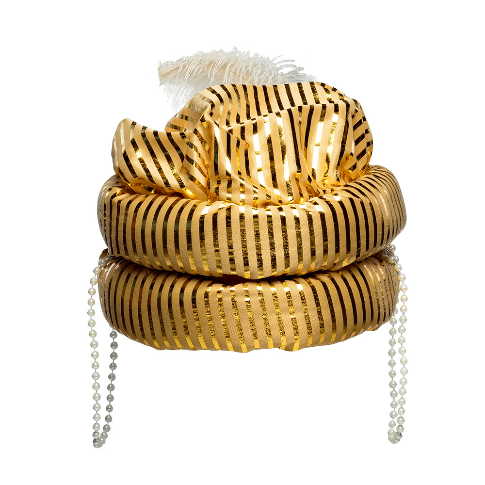 Goldener Turban