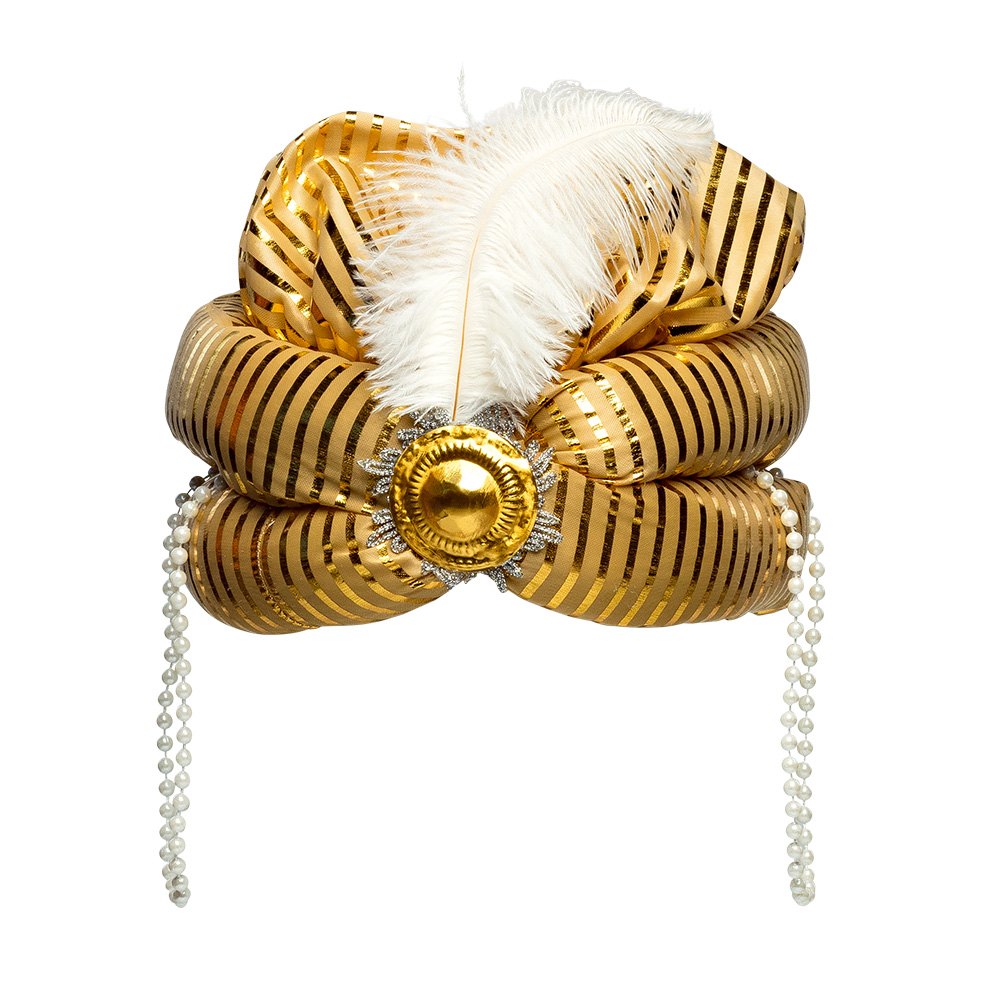 Goldener Turban