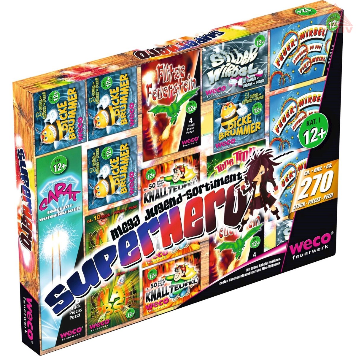 Jugendfeuerwerk Super Hero