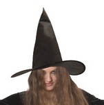 Schwarzer Hexenhut   (27198)