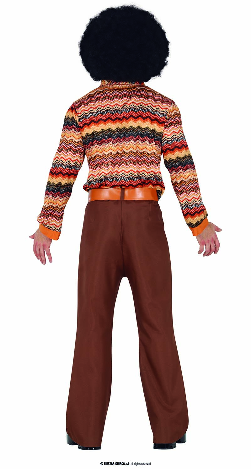 70er Jahre Hose und Oberteil 52-54 L braun