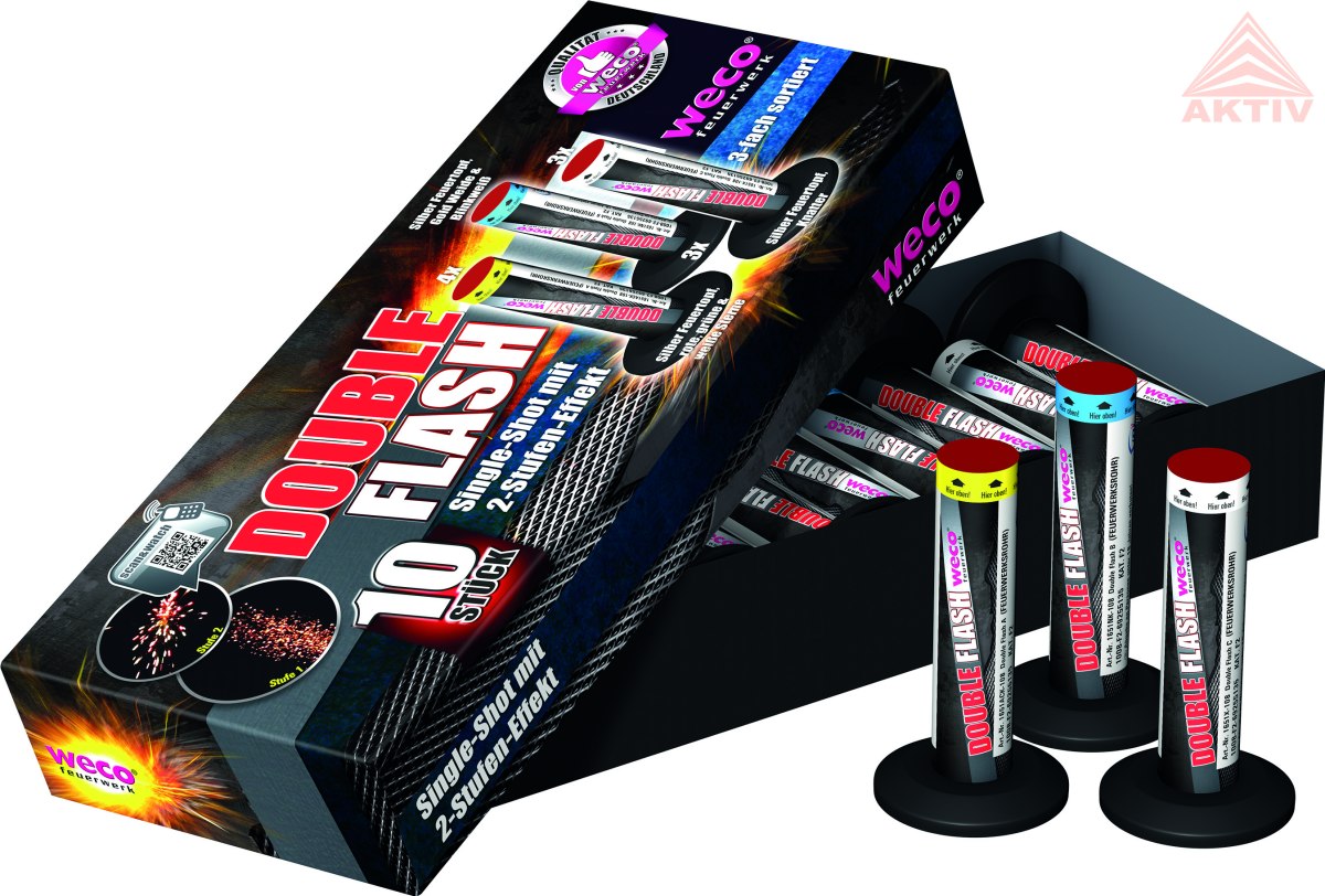 Double Flash Leuchtfeuerwerk 10er Pkg.4047291041226