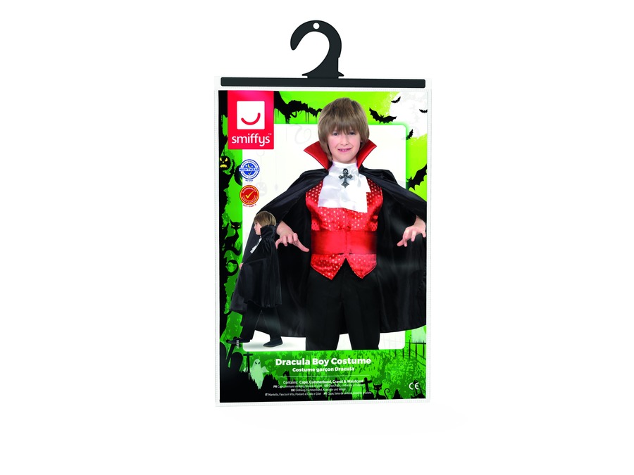 Dracula Kostüm für Kinder LARGE