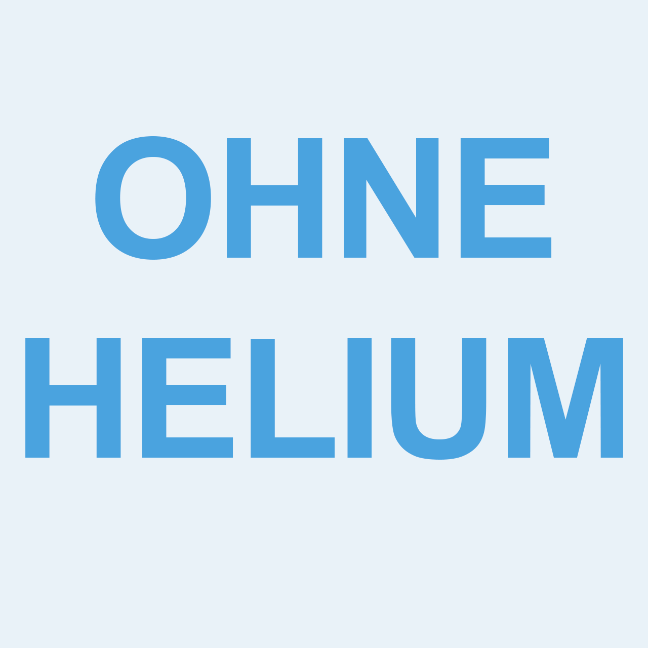 Folienballon zum 1. Geburtstag blau