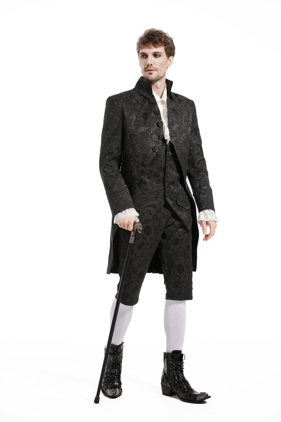 Historischer Mantel schwarz  XL   Gr. 52/54 deluxe