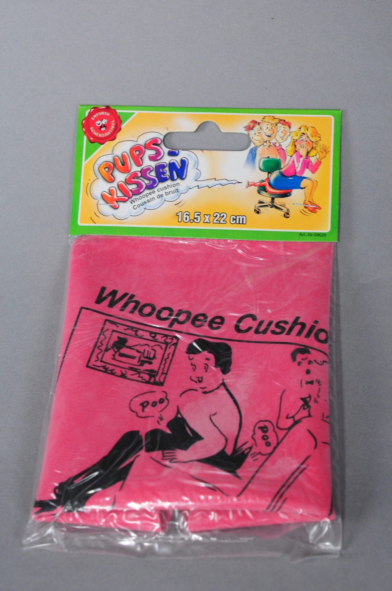 Sitzblase Pfurzkissen zum Aufblasen