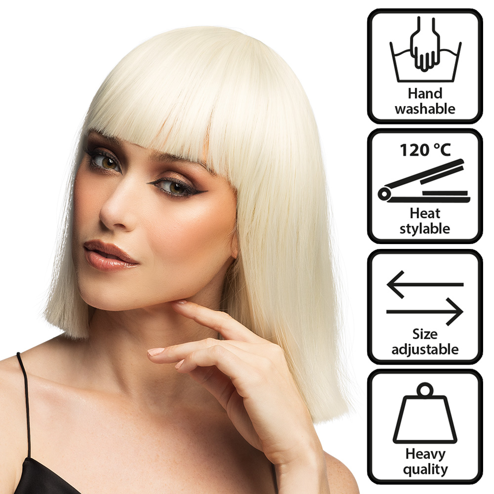 Blonde Pagen/Bob Perücke High Qualitiy