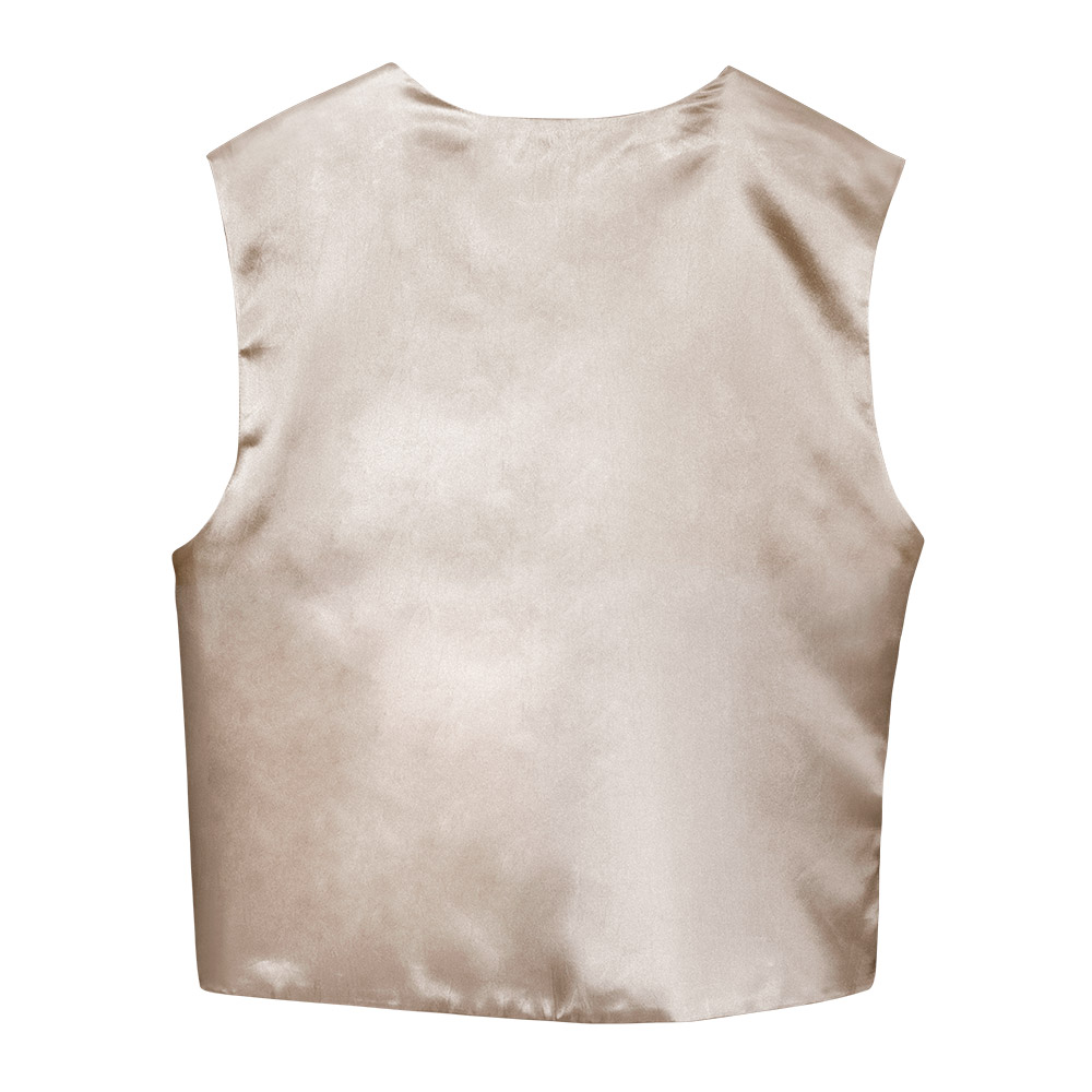 20er Jahre Weste M/L grau mit Schieberkappe