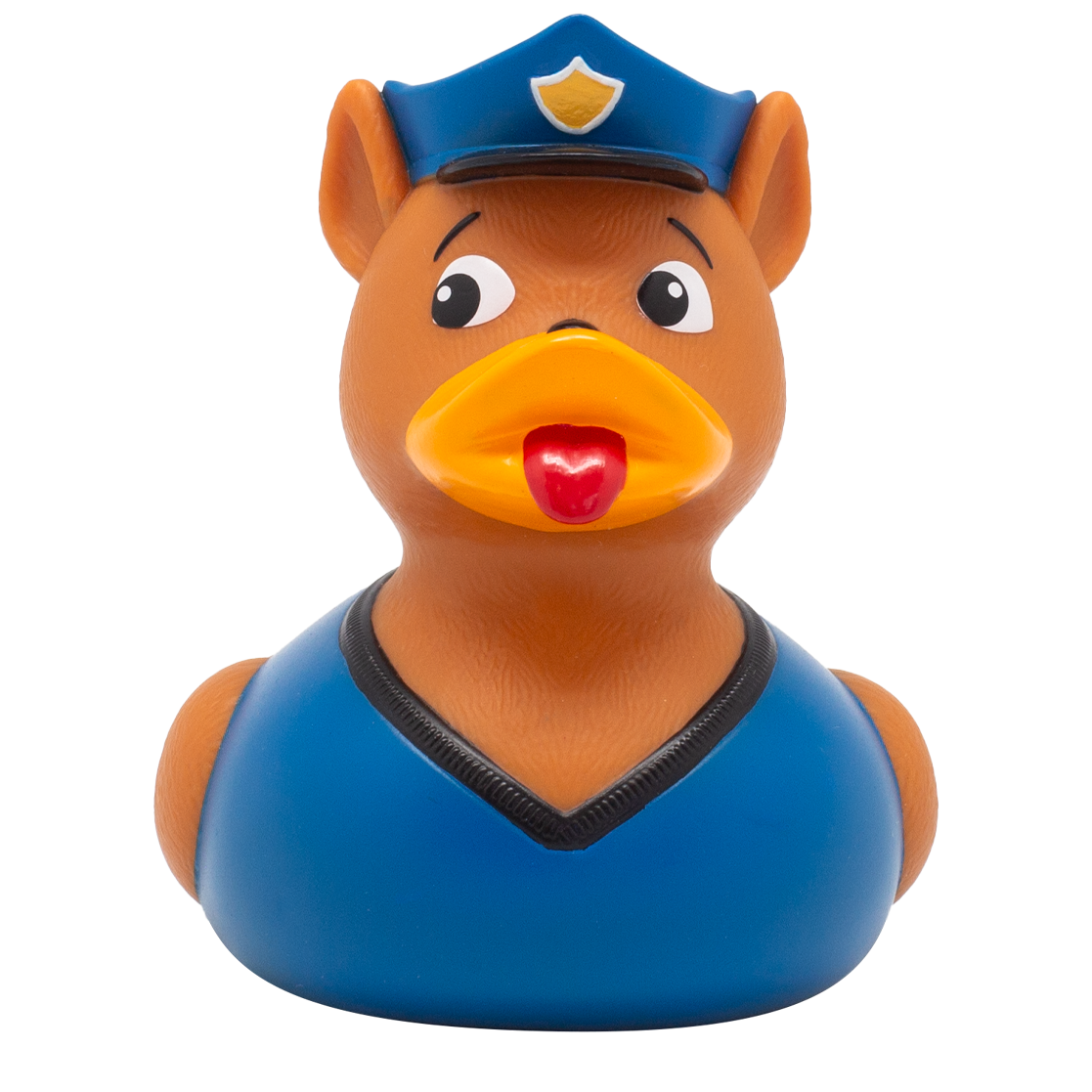 Polizeihund  Badeente ca. 8,5cm