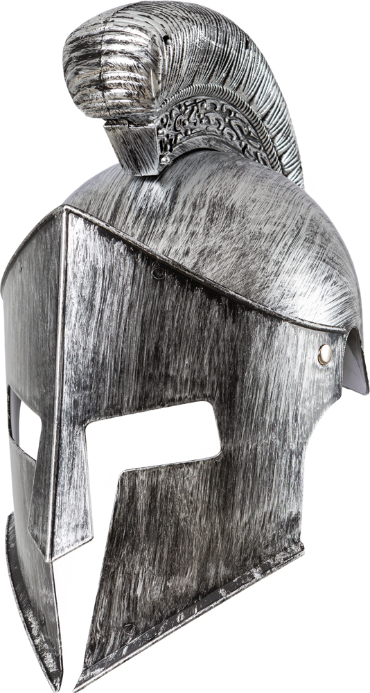 Gladiatoren Helm silber f.Erw.  KW60
