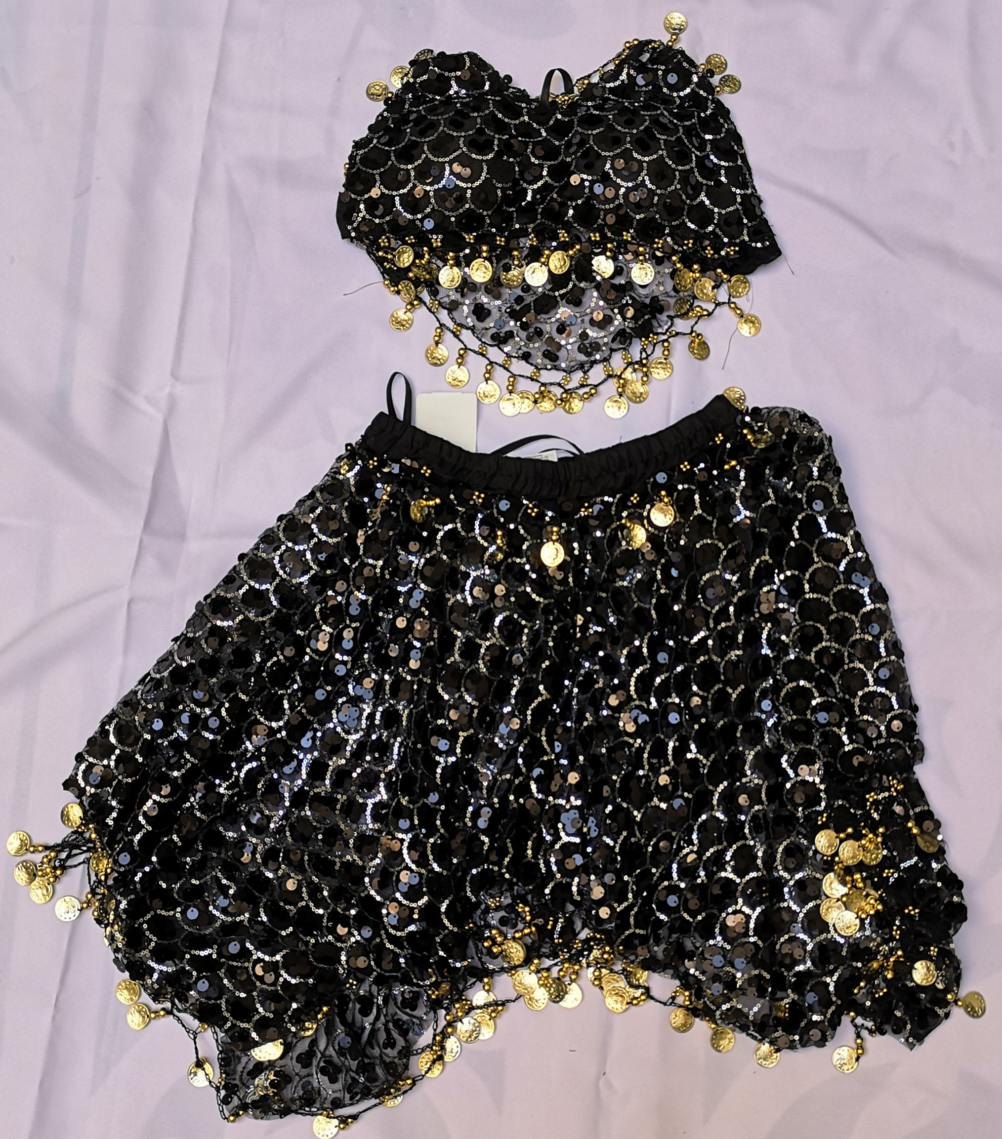 Harems Dame schw. Rock u.Top  MEDIUM