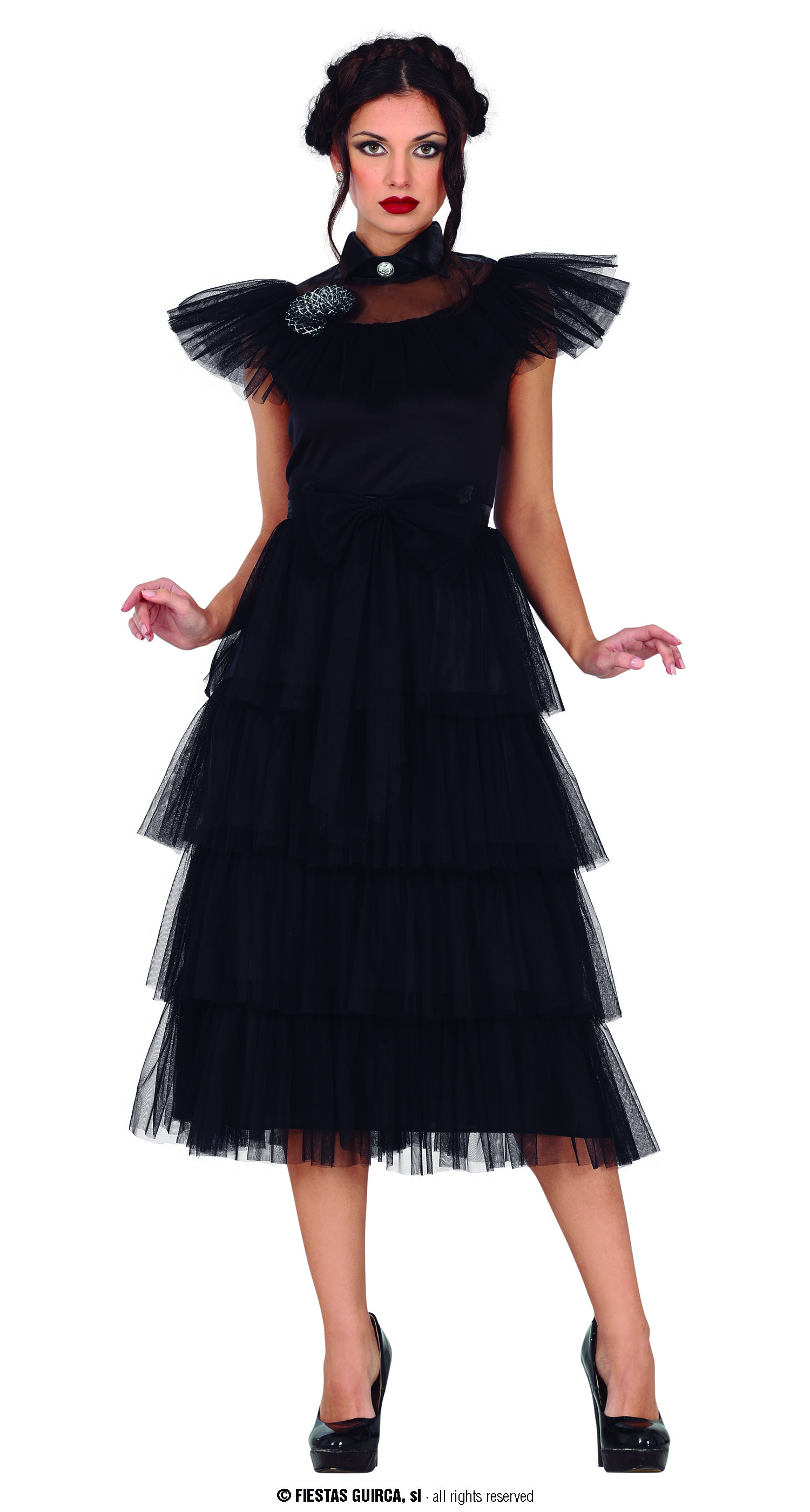 Wendy Night Queen Kleid 36/38 S schwarz