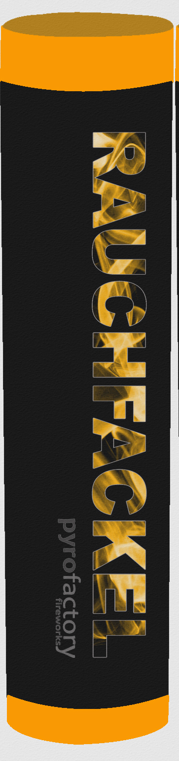 Rauchfackel ORANGE ca. 60 Sekunden