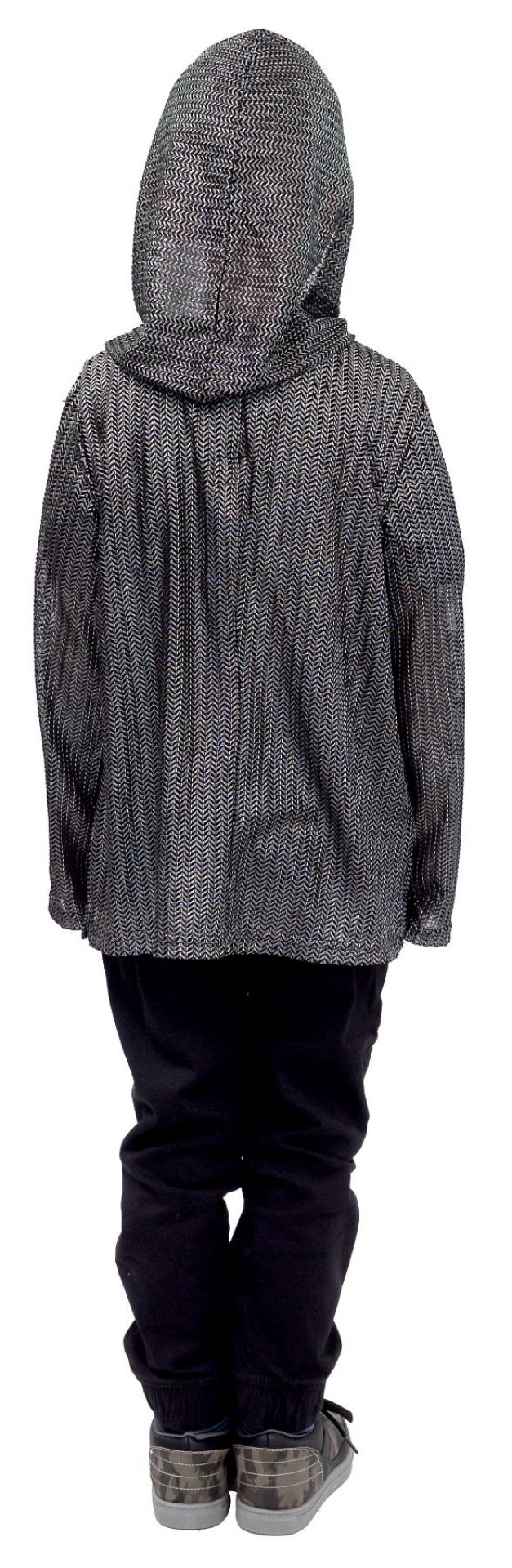 Ritter Kettenhemd Set silber Gr. 128