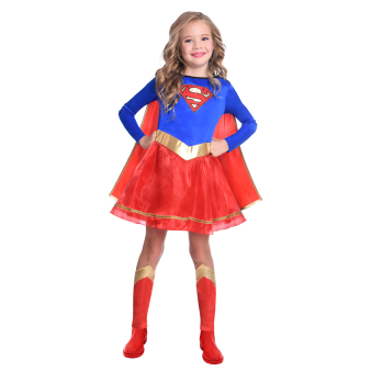 Supergirl Kostüm 6-8 Jahre