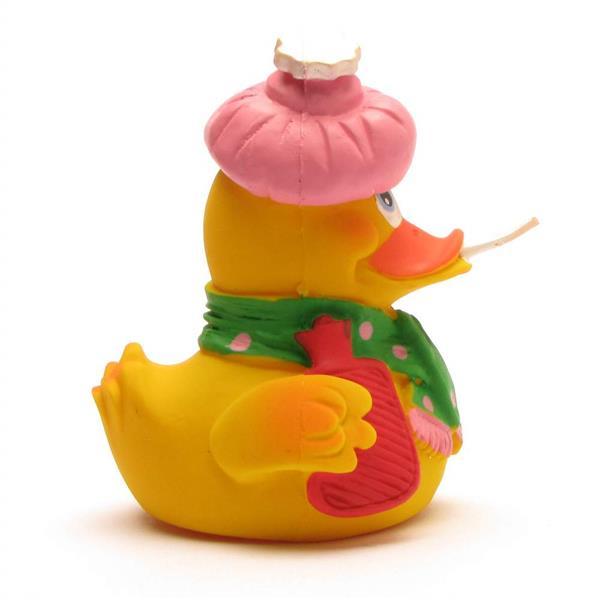 Gute Besserung Ente aus Naturkautschuk