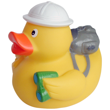 Globetrotter Reise Badeente  8cm