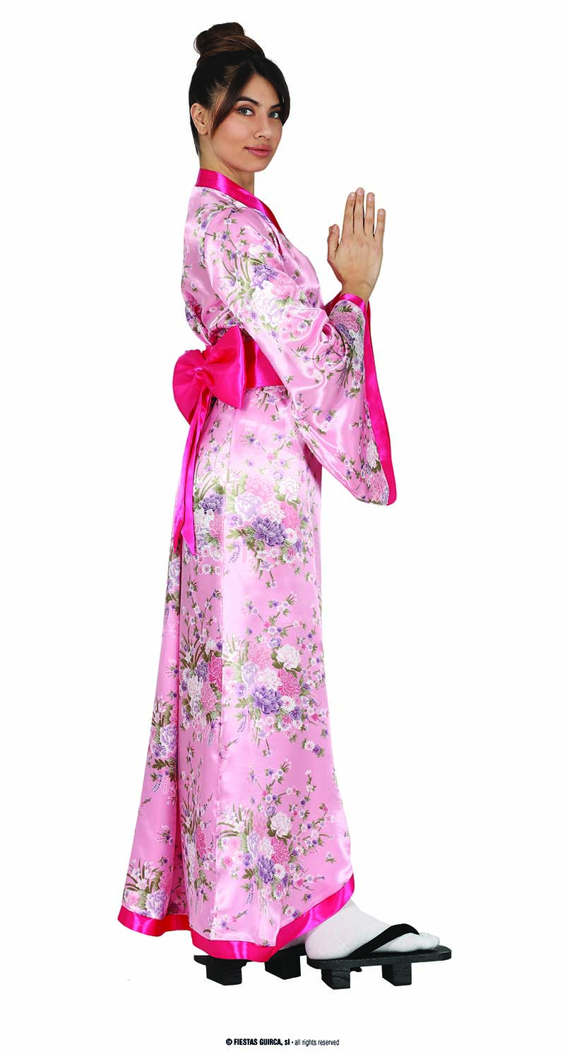 Japanischer Kimono rosa  42/44  L