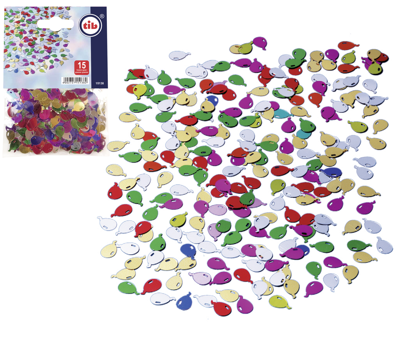 Deko Konfetti "Bunte Ballons"