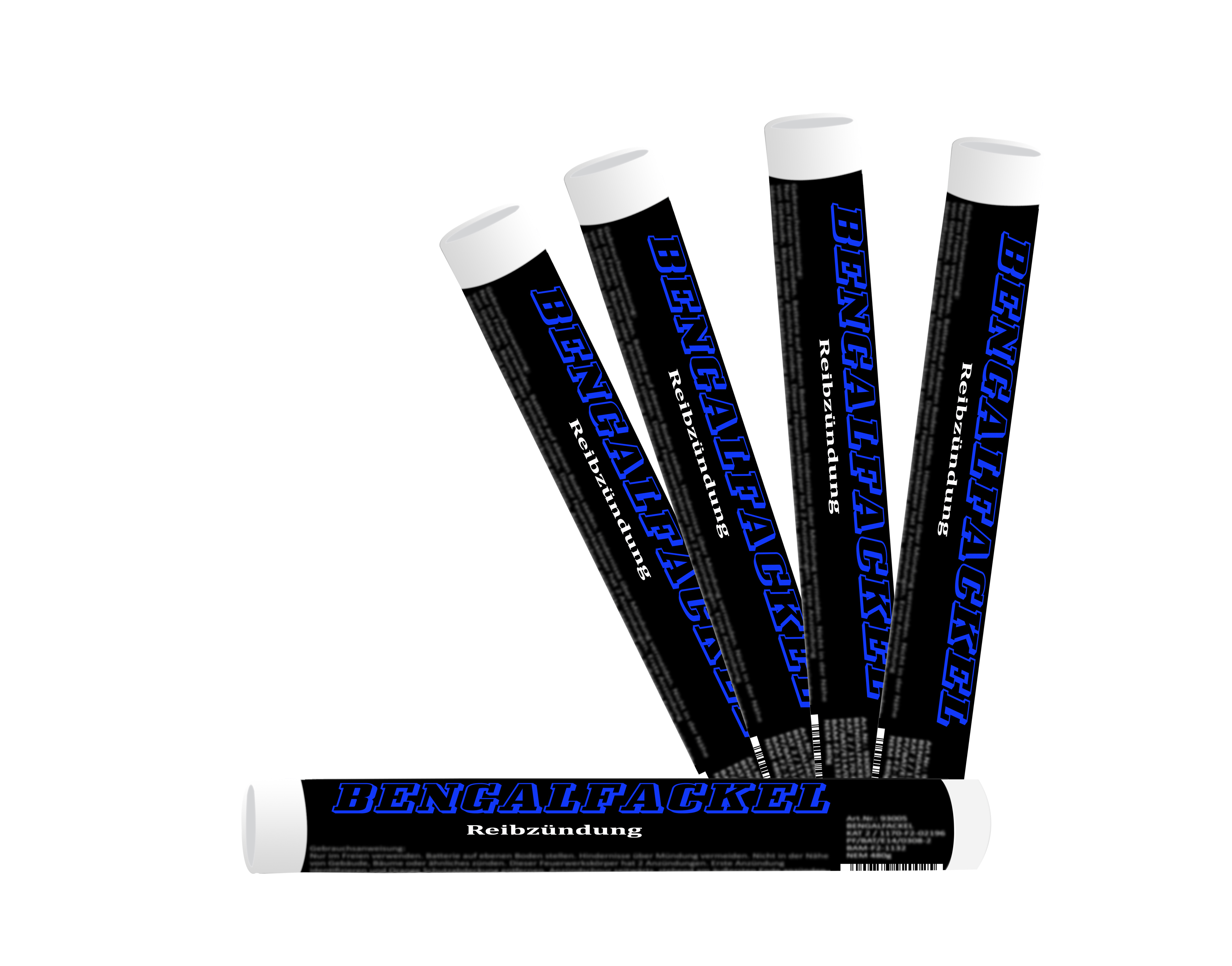 Bengalische Handfackel BLAU 90 Sekunden