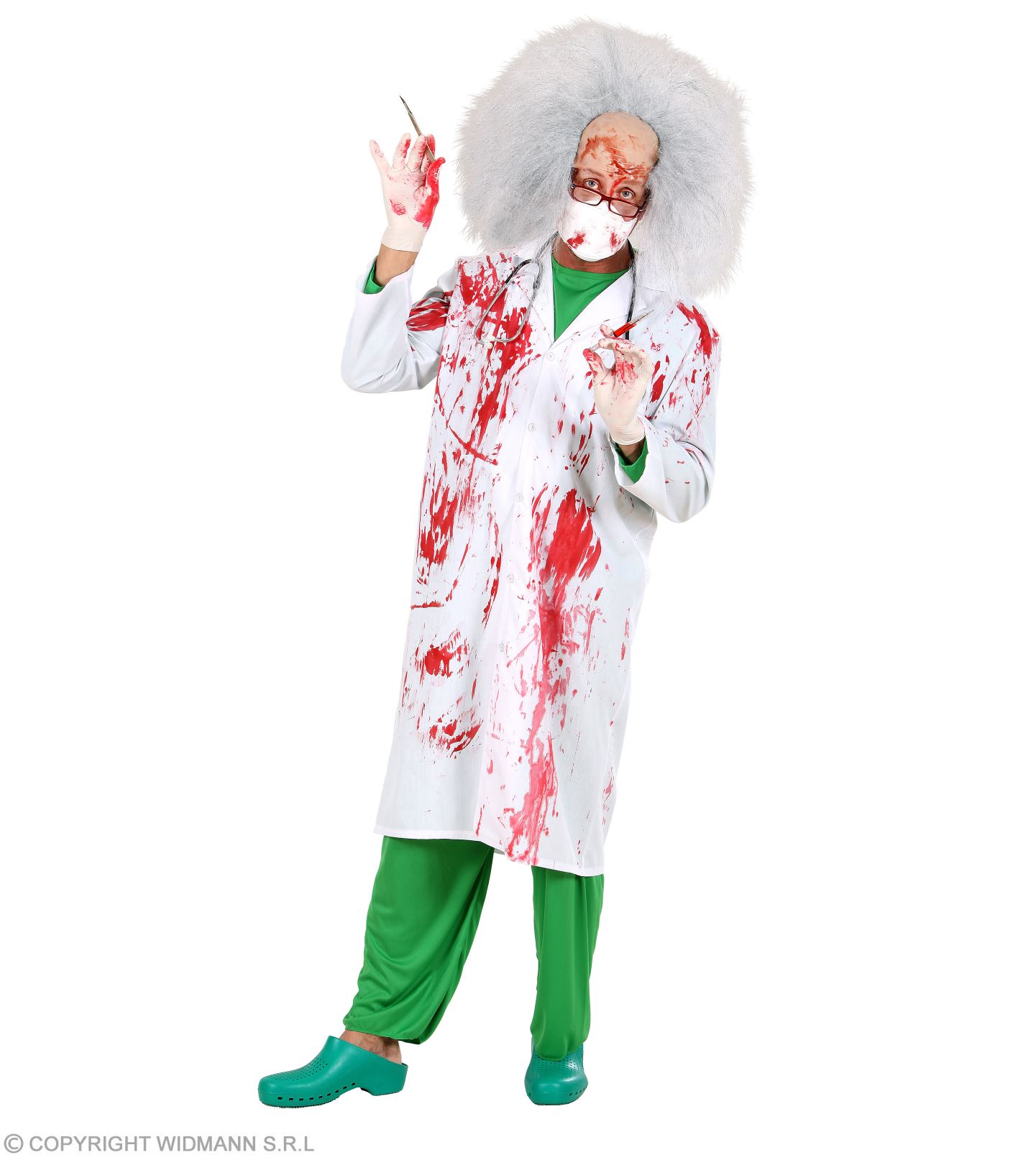Blutiger Doktor Mantel  MEDIUM