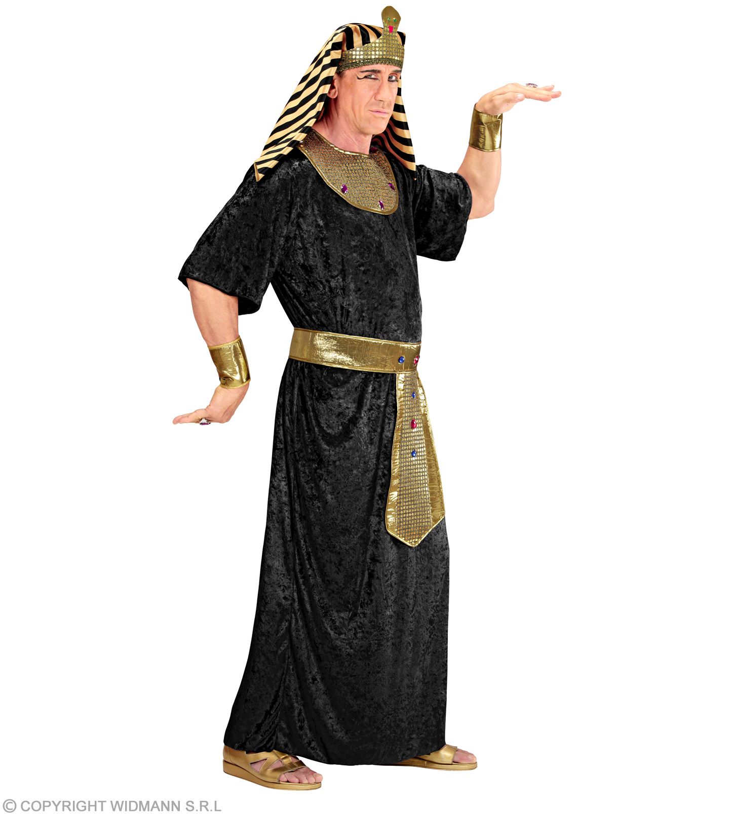 Pharao Kostüm SMALL schwarz