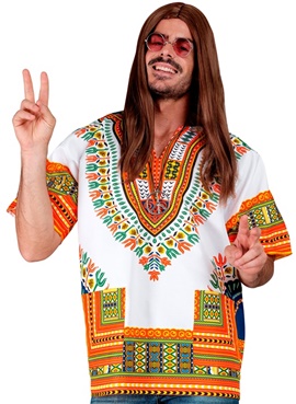 60er Jahre - Hippie und Reggae Shirt  L/XL