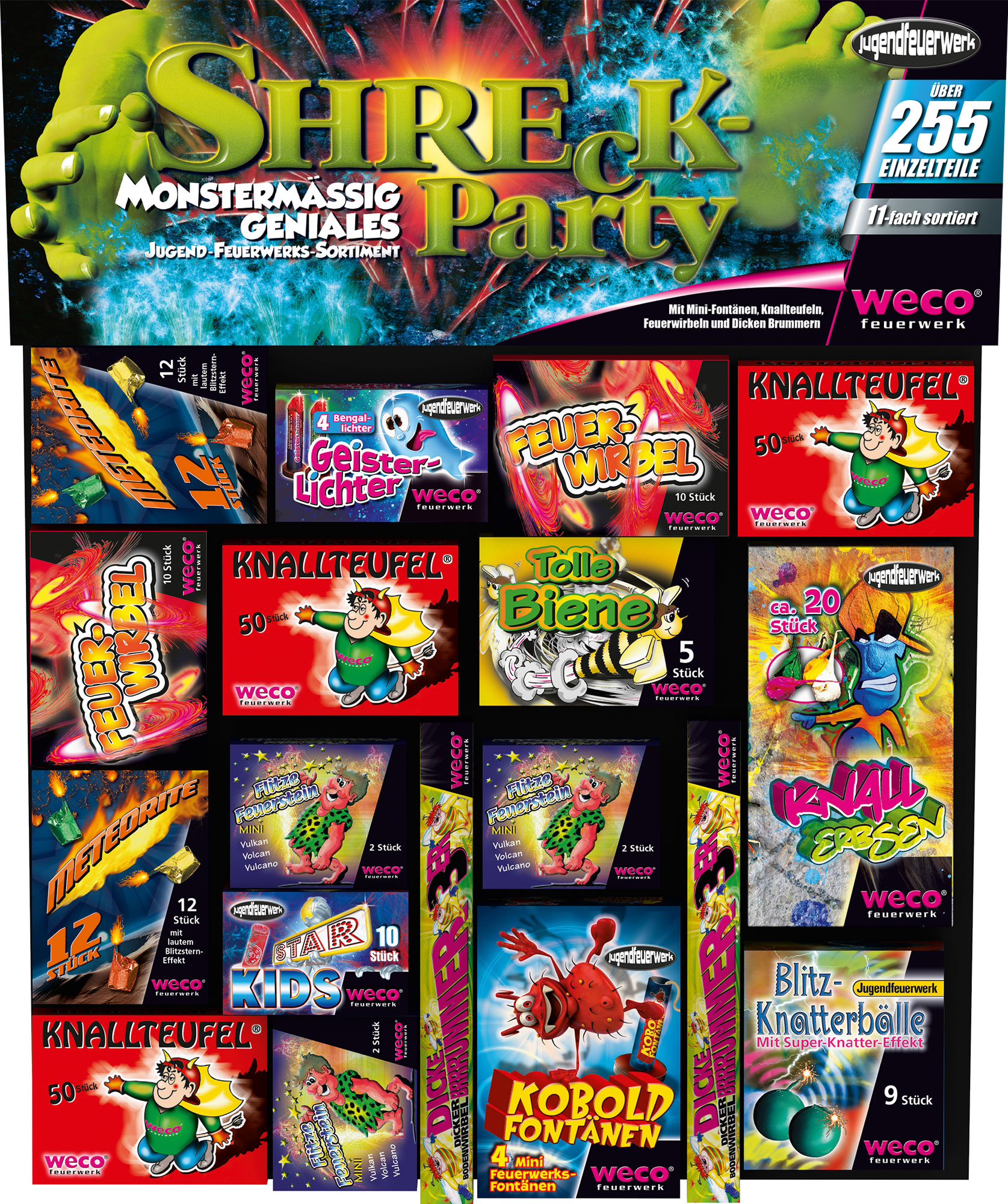 Jugendfeuerwerk Shreck Party